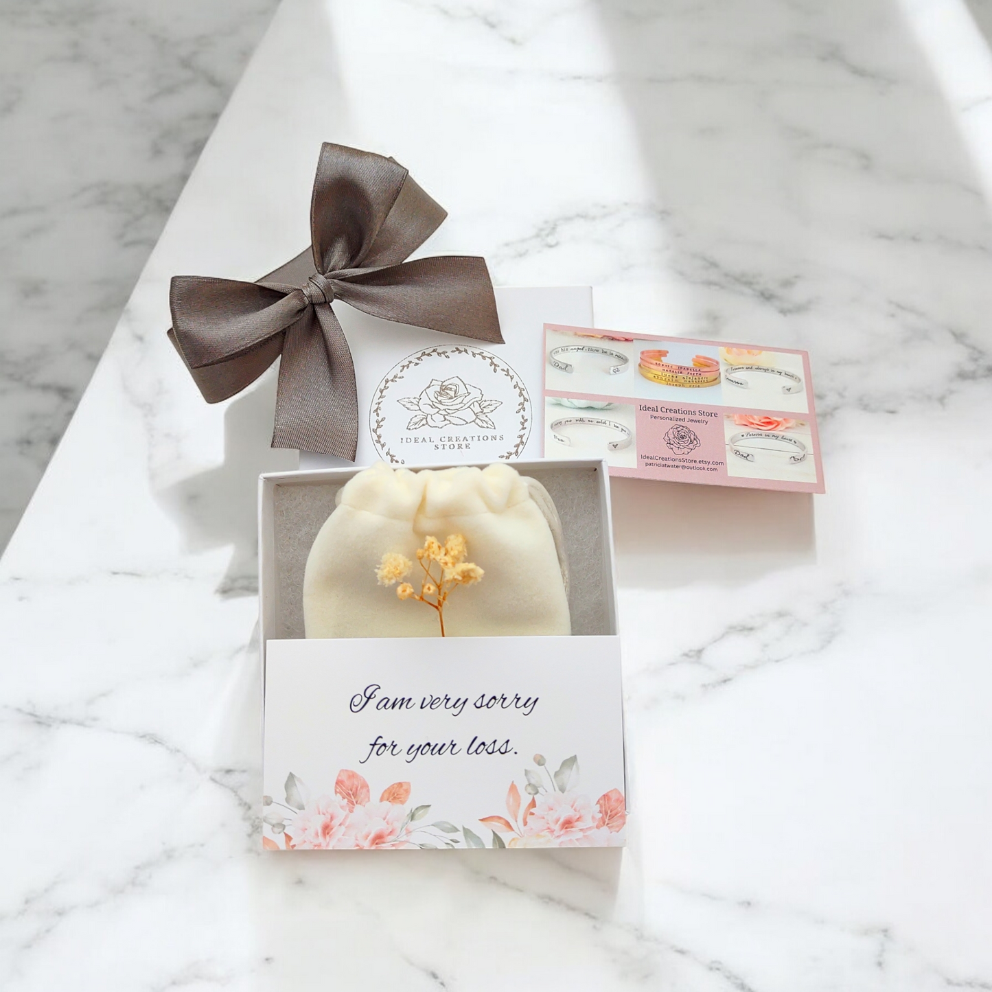 A son's hug lasts long after he lets go bracelet.