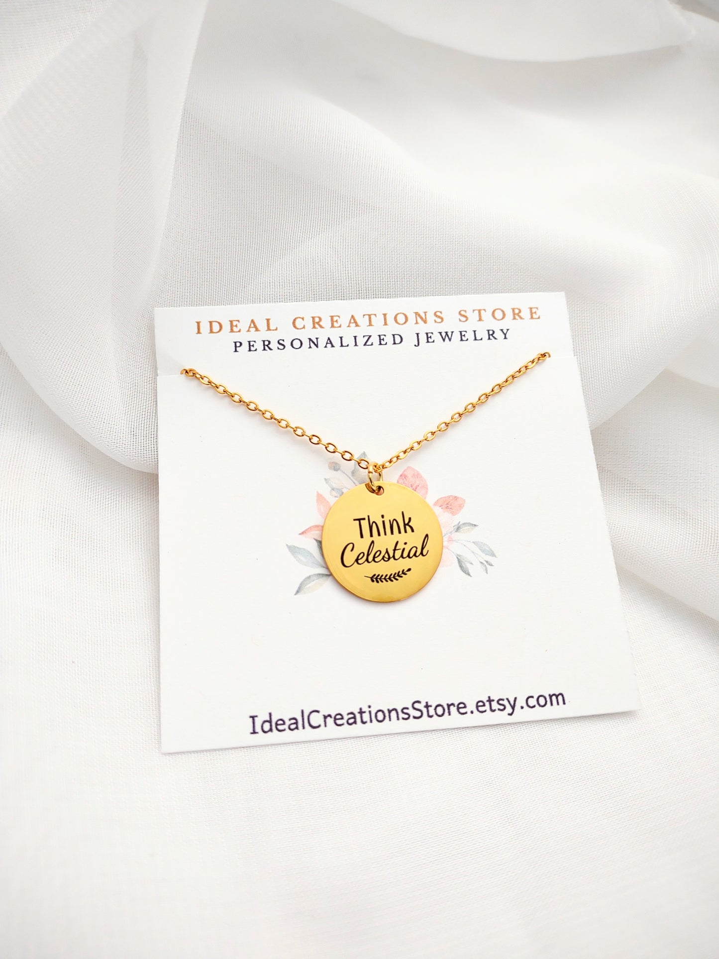 LDS Think Celestial necklace 1
