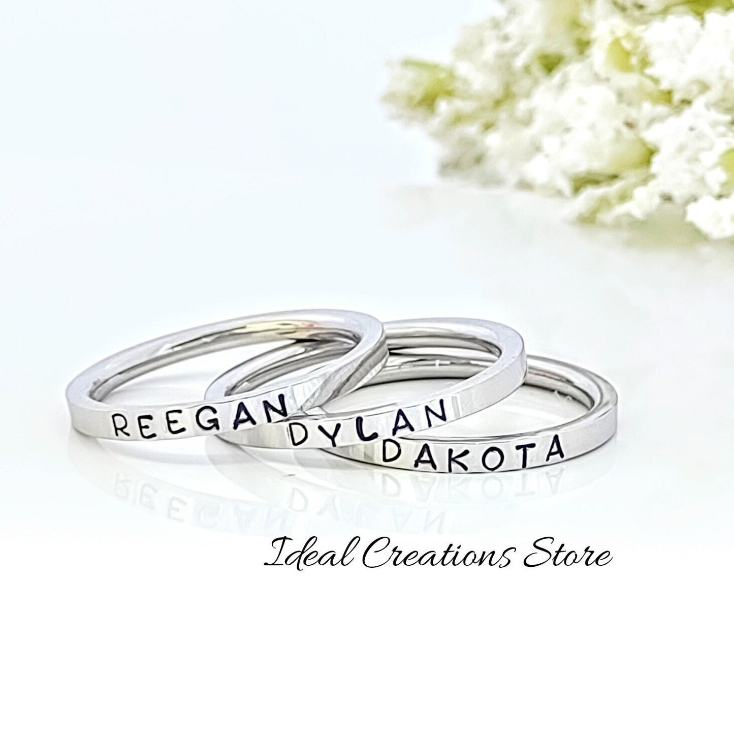 Personalized staking rings