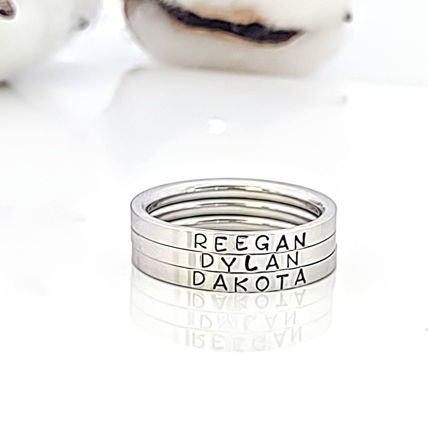 Personalized staking rings