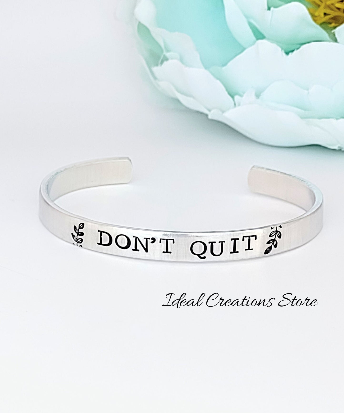 "Don't quit"