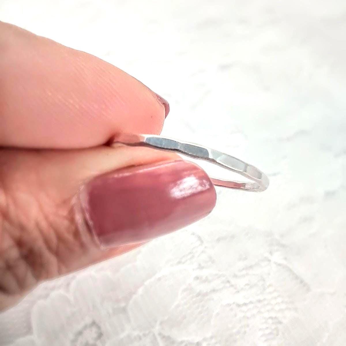 Minimalist Sterling Silver band