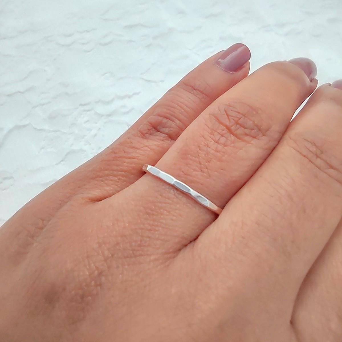 Minimalist Sterling Silver band