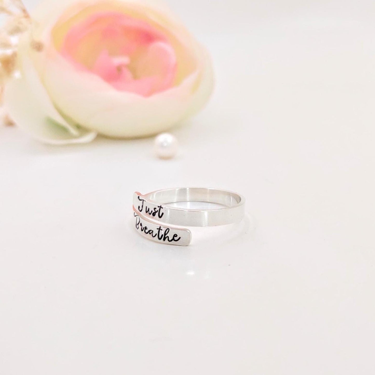 Just breathe wrap ring