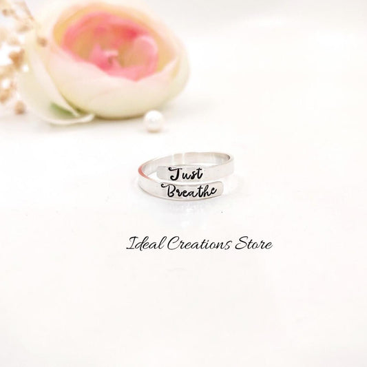Just breathe wrap ring