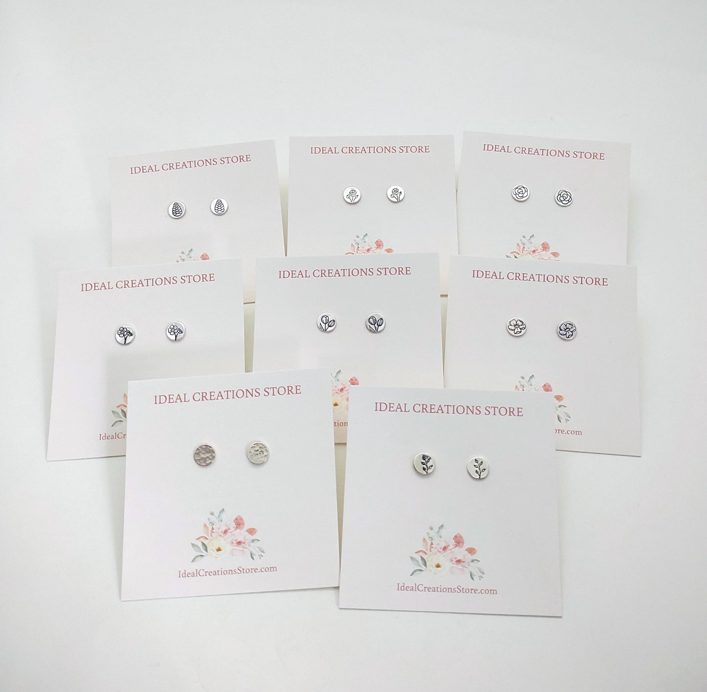 Pine Cone Studs